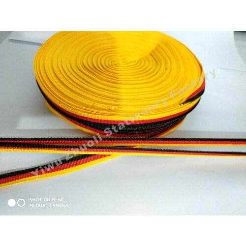 Germany flag 50M long 1CM wide ribbon