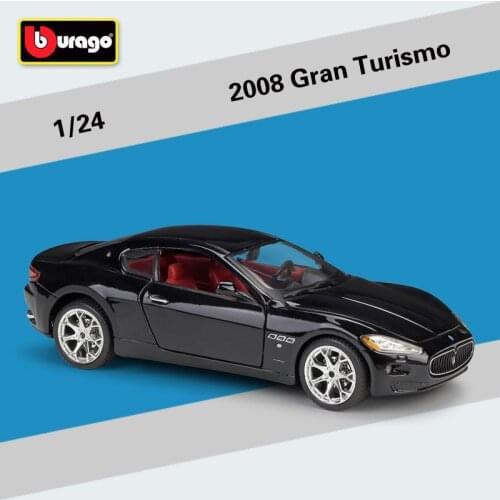 Bburago 1:24 Maserati Gran Turismo Simulation Car Model Alloy Decoration Collection Gift Die Casting Car Model