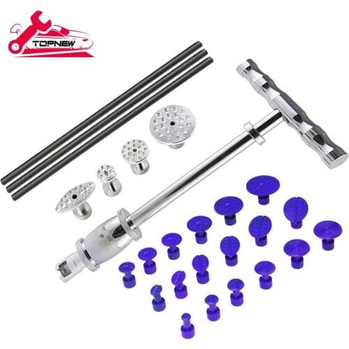 Dent Repair kit T bar Dent Puller for Car Body Hail Dent Removal Dent Remover Automobile Body Repair