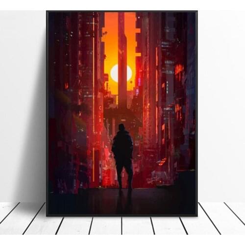 California Night Canvas Print Wall Art Poster Picture Modern Picture Home Decor
