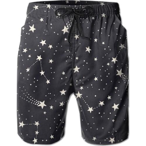 Night Space Sky With Stars Quick Dry Swimming Shorts For Men Swimwear Man Swimsuit Swim Trunks Summer Bathing Beach Wear