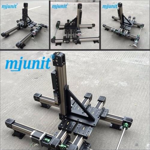 MJ45 linear motions system Belt Drive Linear Guide and Linear Rail for plasma table