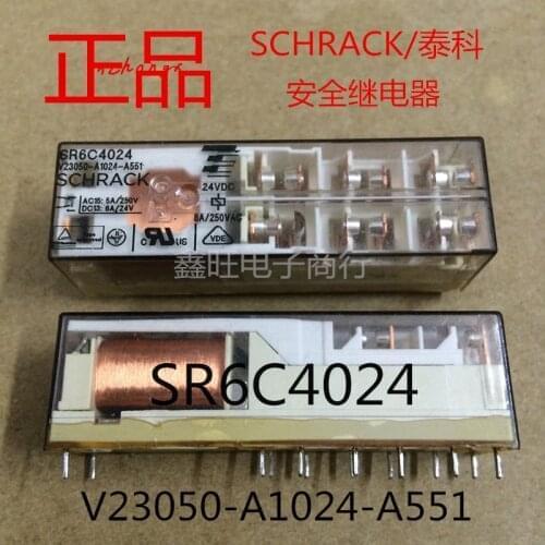 SR6C4024 Electric Relay V23050-A1024-A551 24VDC