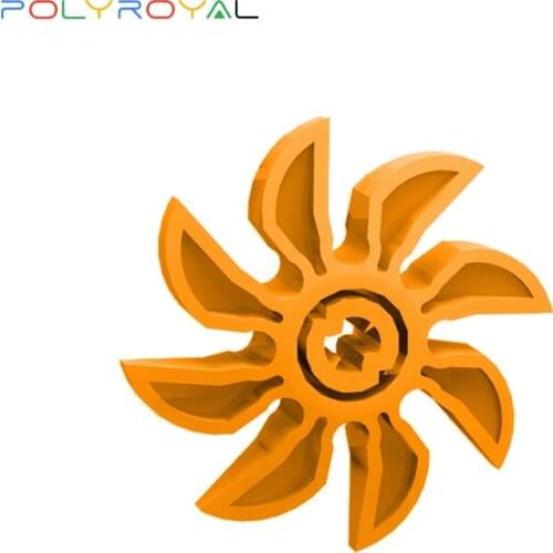 Building Blocks Technicalalal Parts 37mm eight-page propeller saw blade 10 PCS Compatible Assembles Particles Educational 41530