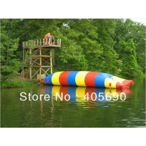 Water trampoline toys for summer