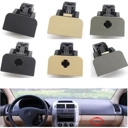 1pcs Car Style Left Hand Drive Glove Box Lid Handle Open/Lock Puller For VW Polo 05-09 6Q0 857 131 D
