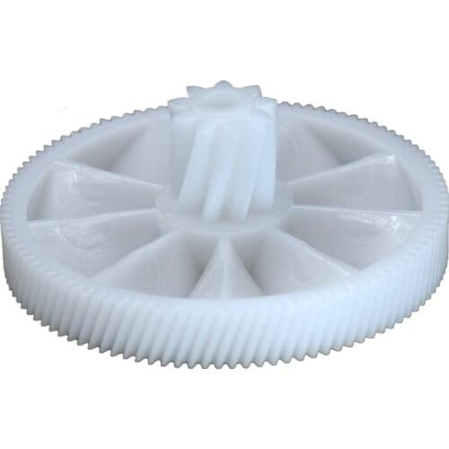 AD-2Pcs Meat Grinder Spare Parts Plastic Mincer Gears Fit Braun Power Plus G1500 G1300 G1100 G3000 Kgz4 Kgz3