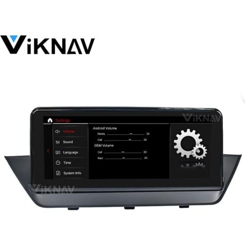 Car stereo 2din android autoradio For BMW X1 E84 2010-2015 Car radio multimedia player Stereo receiver touch screen GPS