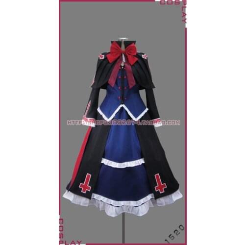 BLAZBLUE Calamity Trigger Rachel Alucard Women Girls Dress Uniform Anime Halloween Party Cosplay Costume 11