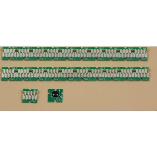 DGTCJLFP 40pcs/lot HDK C M Y One time Cartridge chip for Epson SureColor F6200 F7200 F9200 F6270 F7270 F9270 chip