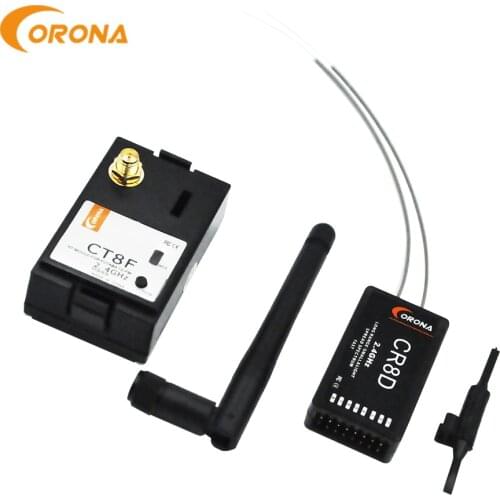 Corona 2.4Ghz FUTABA/HITEC Module & Rx Combo CR8D and CT8F V2 DSSS