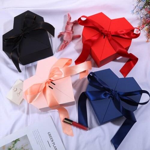 New Double Layers Round Rotating Box Gift Flower Box DIY Decor Wedding Candy Bags Birthday Party Cosmetic Packaging Products