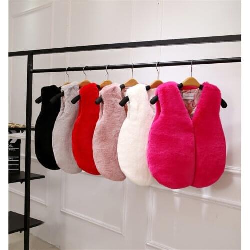 Autumn Winter Baby Faux Fur Vest Soft Fashion Kids Girl Boy Outwear Coat Thicken Warm Children Waistcoat