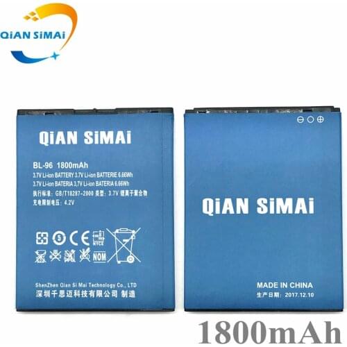 New BL-96 BL 96 1800mAh battery Replacement For Newsmy NX Newman N1 NM860 mobile phone