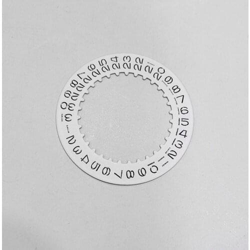 Replacement Metal Single Calendar Dial Date Disc Plate spare parts For Swiss 3135 Watch Movement Clock Repair Tool parts
