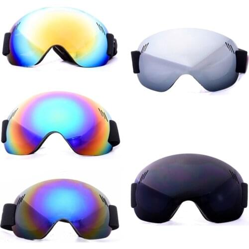 Outdoor Ski Goggles Ski Snowboard Goggles Men Women Anti-Fog UV Protection Spherical Lens Frameless Snow Sports Cycling Goggles