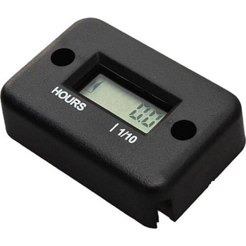 High Performance Car Digital Engine Tach Tachometer Hour Meter Inductive For Motorcycle Car Motor Stroke Engine