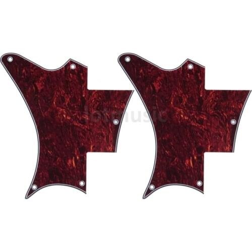 Replacement PRS SE flat-top guitar pickguard ,4ply Brown Tortoise
