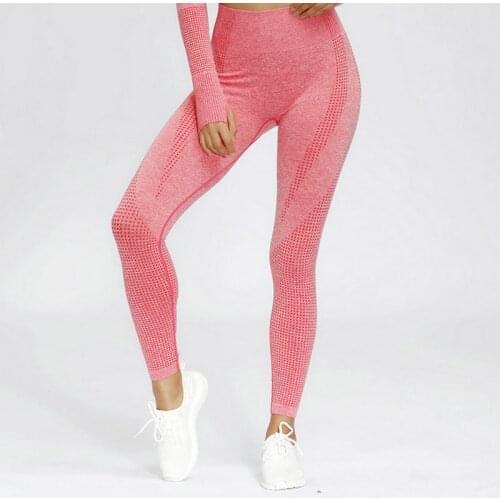 Plus Size XL Vital Seamless Leggings Women Fitness Running Tights Yoga Pants High Waist Push Up Sport Stretch Nylon Gym Leggings