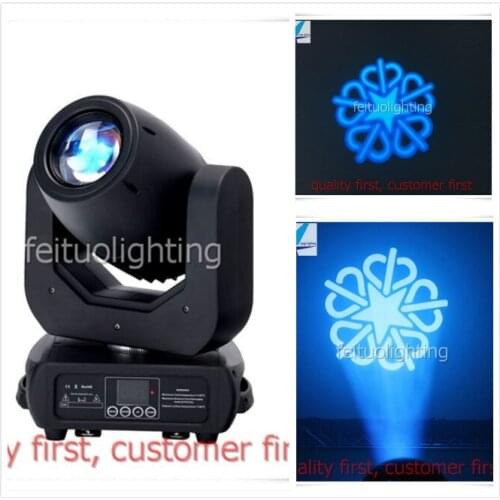 H- 4pcs Gobo projector 150 watt beam led moving head spotlight dmx with prism for wedding decoration party dj