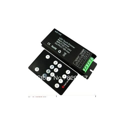 Free Shipping 5pcs/lot 14 Key Dimmer Controller, DC12V-24V 3*6A Three Channel