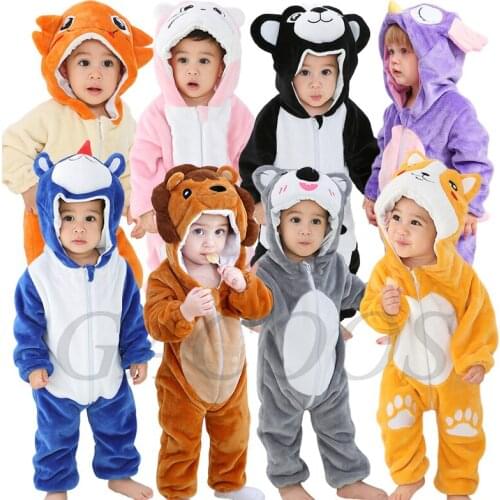 Baby Rompers Boy Girl Clothes New Born Baby Costume Jumpsuits Infant Onesies Winter stich Pajamas roupas de bebe recem nascido