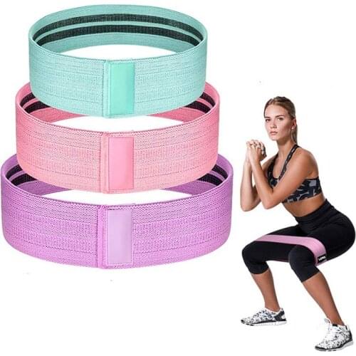 Elastic Booties Bands Hip Circle Loop Resistance Band for Women Legs Thigh Glut Gym Fitness Crossfit Workout Equipment 2020