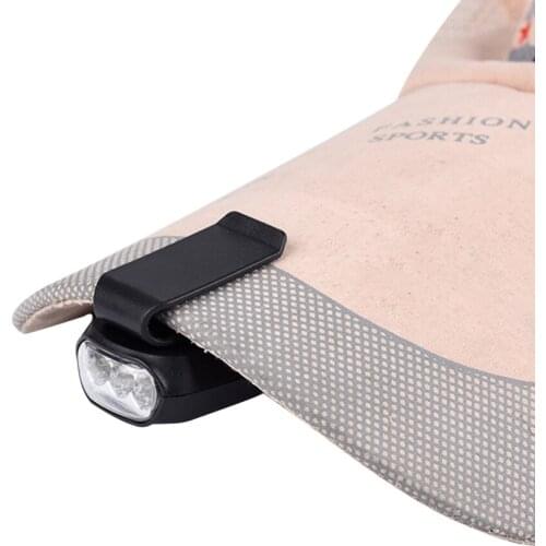 Newest 3 LED Headlamp Cap Light 90 Degree Rotatable Clipon Hat Light Hands Free Bright Head Lamp Lantern Camping Delightful