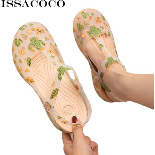 Summer Platform Jelly Sandals Wedges Woman 2021 Women Luxury Roman Sandals Ladies Transparent Lolita Shoes Sanitary Clogs Woman