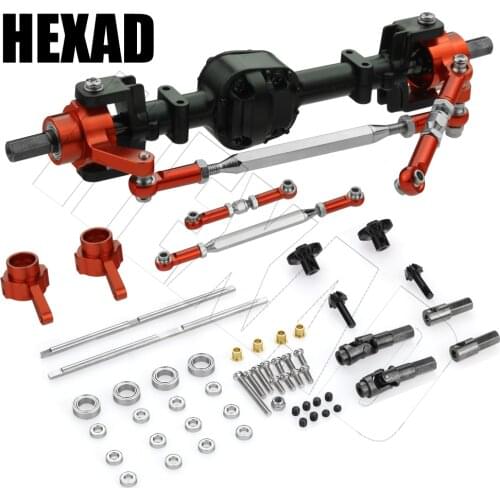 Upgrade Metal Gear Axle for MN D90 MN99s FJ45 RC Car Spare Parts Metal Front Rear Axle Gear