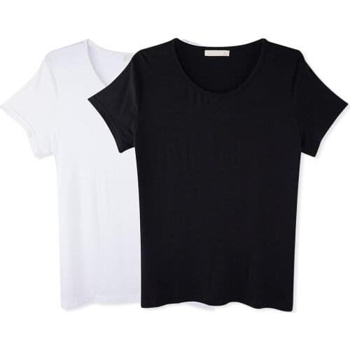 Fashion New Solid Summer Casual Two-piece sets T-shirt Women Tops Tee Shirt O-neck Short Sleeve Night Street Tshirt Soft Clothes