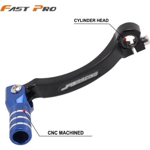 Motorcycle Blue CNC Aluminum Gear Shifter Shift Lever For YAMAHA YZ250F YZ450F YZF 250 YZF 450 2014 2015 2016 Dirt Bike