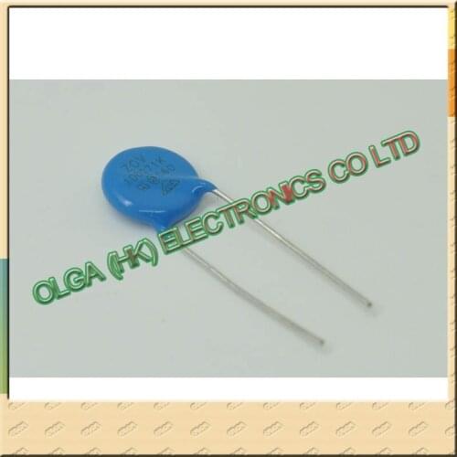 Brand new high quality 10 d271k 270 v 10 mm varistor blue DIP into two feet