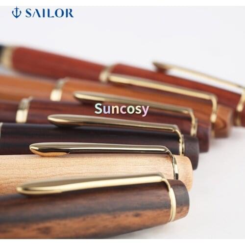 SAILOR "PRECIOUS WOOD OF THE WORLD " Series Karin Fountain Pen, 14K Gold Nib, Practise Calligraphy, Collection Ink Pens