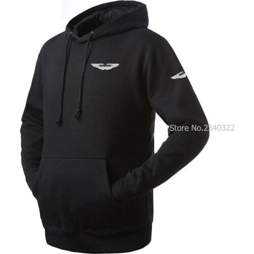 Man Women Casual Aston Martin Sweatshirt hoodies Jumper Pullover Tops solid colour coats