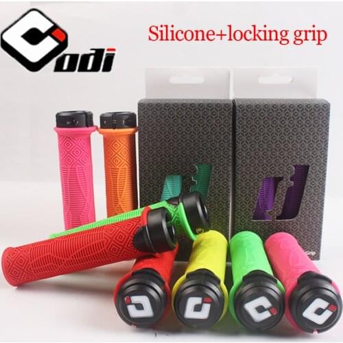 ODI Bicycle Grips Lock on Handlebar grips Silicone Anti Slip Shock Absorber mtb grips Folding Blacnce Mountain Bike Accesories