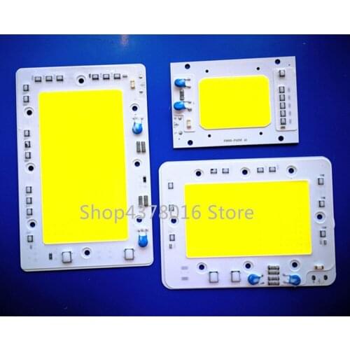 Hight Power LED COB Chip 50W 100W 150W LED Lamp Bulb 220V 110V Waterproof IP65 Light Chips Smart IC For DIY Spotlight Floodlight