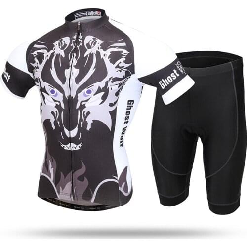 XINTOWN 100% Polyester Quick-Dry Cycling Jersey Set Bicycle Clothes Wear Mountain Bike Clothing Ropa Ciclismo Cycling Set