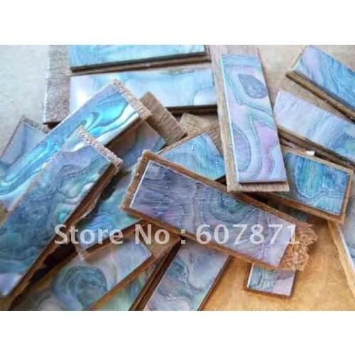 20 PCS Violin Bow Frog slide Fine Abalone shell
