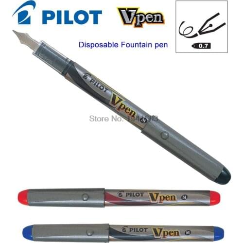 3pcs/lot Disposable Fountain pen M Nib JAPAN PILOT SVP-4M office school stationery Whoelsale