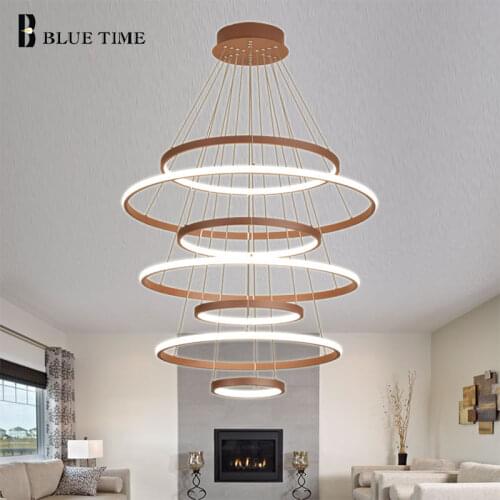 BLUE TIME Pendant Lights In The Loft Style