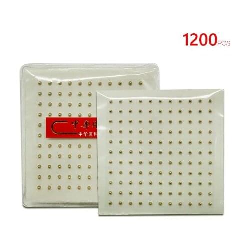 Magnetic Beads Therapy 1210 Paste Auricular Auriculotherapy Ear Acupuncture Therapy Ear Bean Cowherb Stickers Weight Loss slim