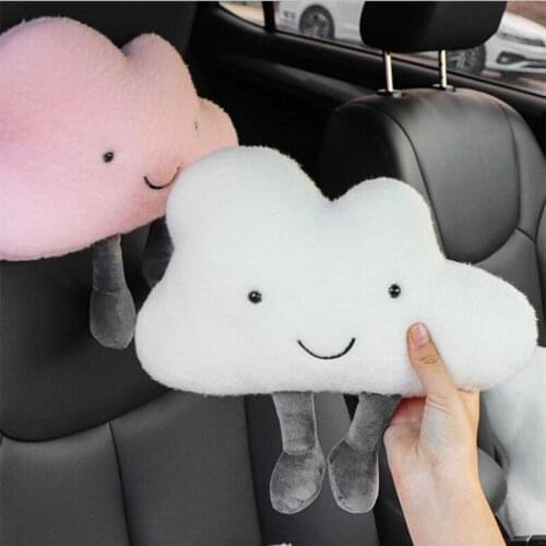 New arrival Cartoon Cute Lovely Rabbit Car Neck Pillow Head Pillow Plush Cervical Spine Pillow Car Seat Back Pillow