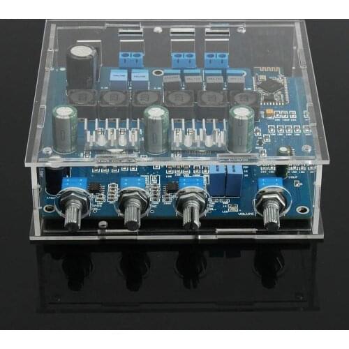 New TPA3116 2.1 Digital Amp Borads High Quality Bluetooth 4.0 Class D Digital Amplifier Board 100W+2x50W with case