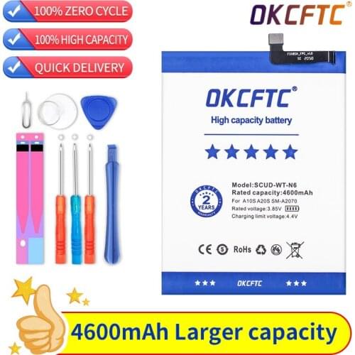 Original Replacement Phone Battery SCUD-WT-N6 For Samsung Galaxy A10s A20s SM-A2070 SM-A107F Phone Battery 4600mAh