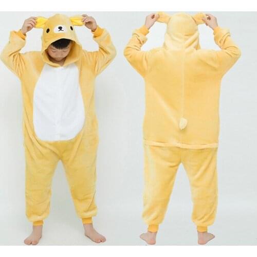 Unisex Kangaroo Pajamas Unicorn For Children Baby Girls Pyjamas Boys Sleepwear Animal Bear Licorne Onesie Kids Costume Jumpsuit