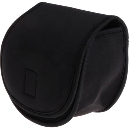Portable Fishing Reel Bag Protective Case Cover for Drum/Spinning/Raft Reel Fishing Pouch Cover Fishing Tackle