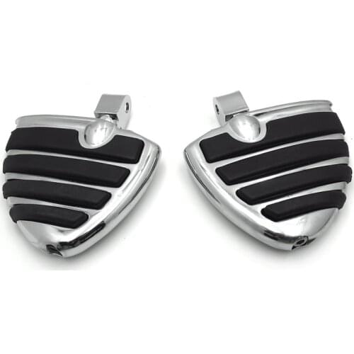 Aftermarket free shipping motorcycle parts For Honda Fury VT1300 Aero Shadow Phantom Spirit Wing Mini Floorboards with Adapters