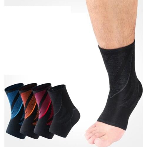 Sports Ankle Brace Elastic Compression Ankle Support Breathable Safety Ankle Protector For Badminton Basketball Football
