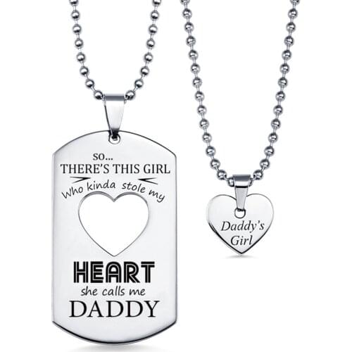 Uonney Dropshipping Personalized Couples Dog Tag Necklace With Cut Out Heart Personalized Jewelry Heart Choker Best Gift